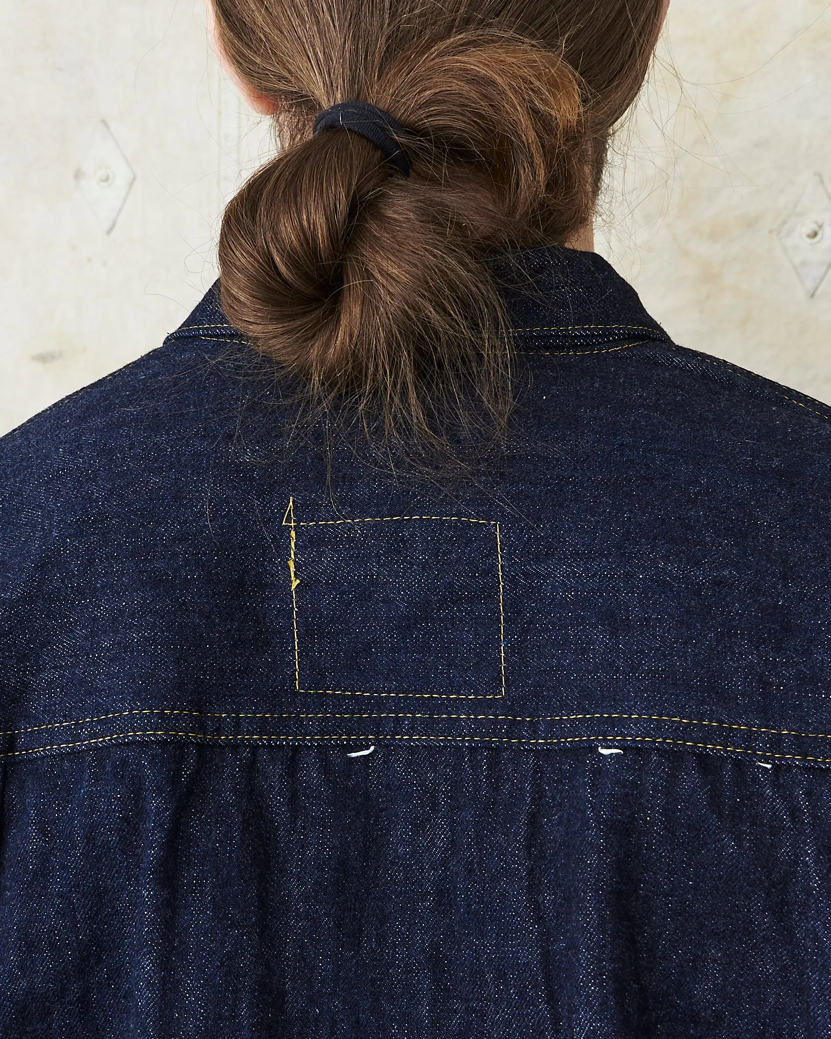 Sugar Cane & Co. Super "Denim" Collectibles #08 1943 Denim Blouse One Wash SC19008