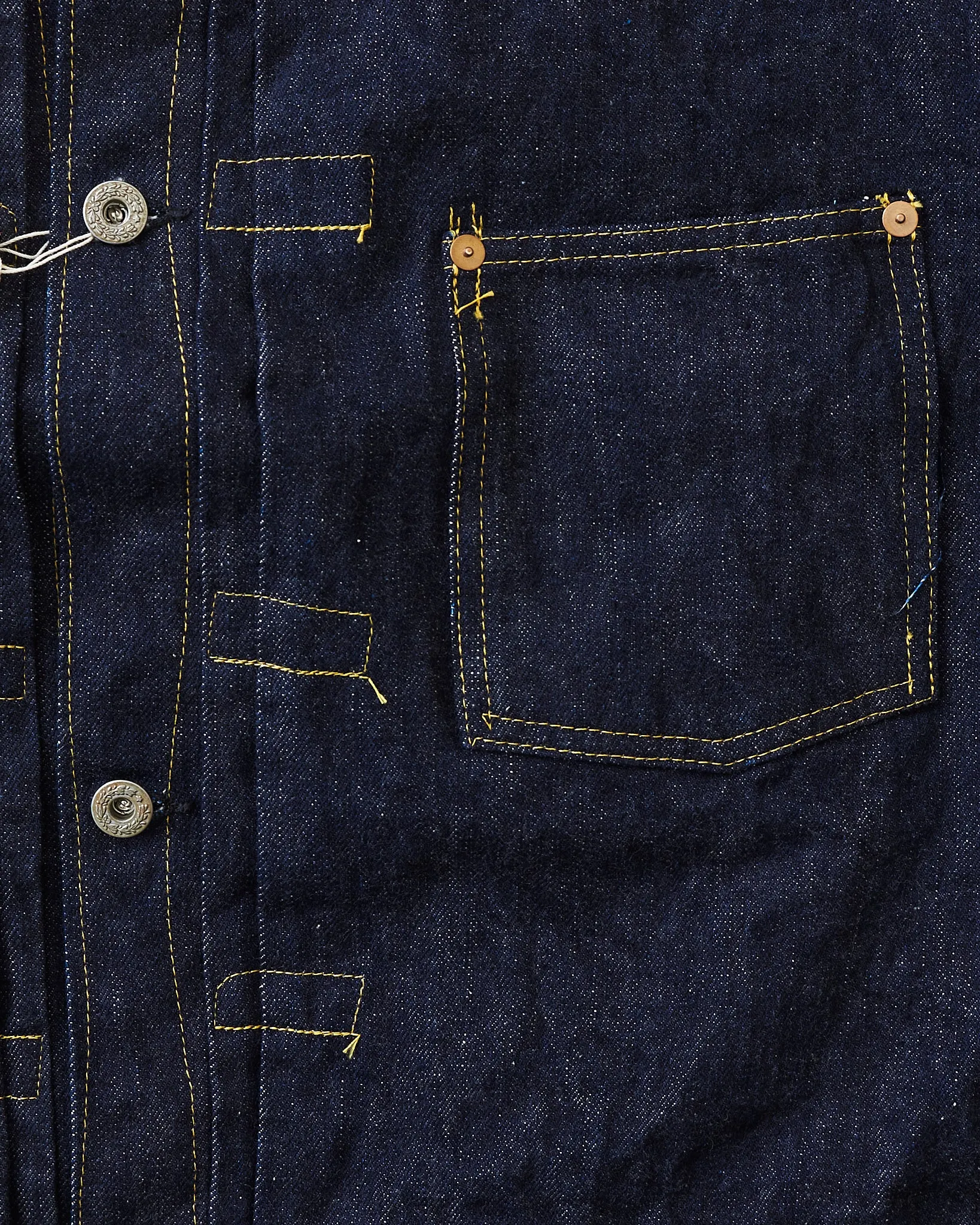 Sugar Cane & Co. Super "Denim" Collectibles #08 1943 Denim Blouse One Wash SC19008