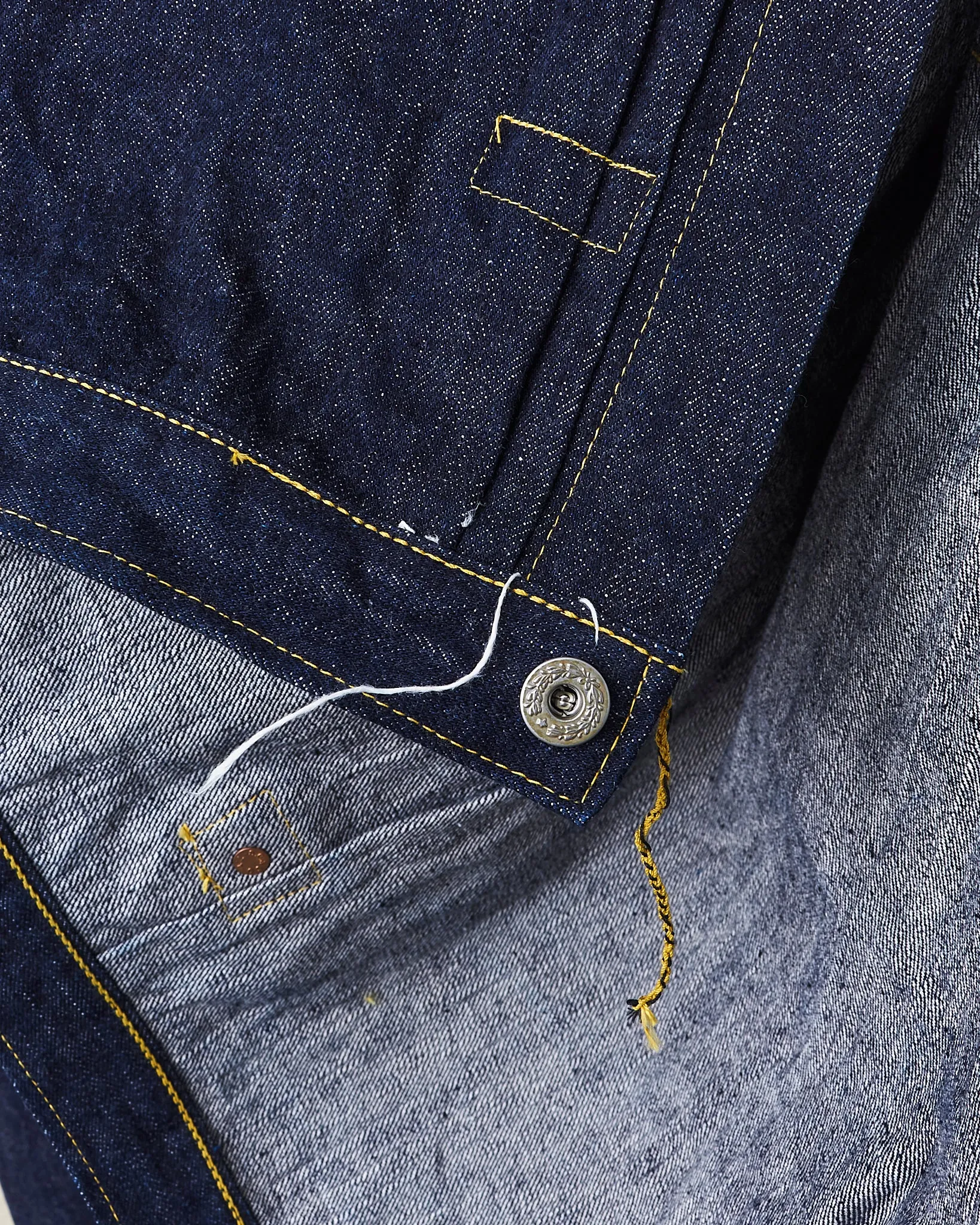 Sugar Cane & Co. Super "Denim" Collectibles #08 1943 Denim Blouse One Wash SC19008