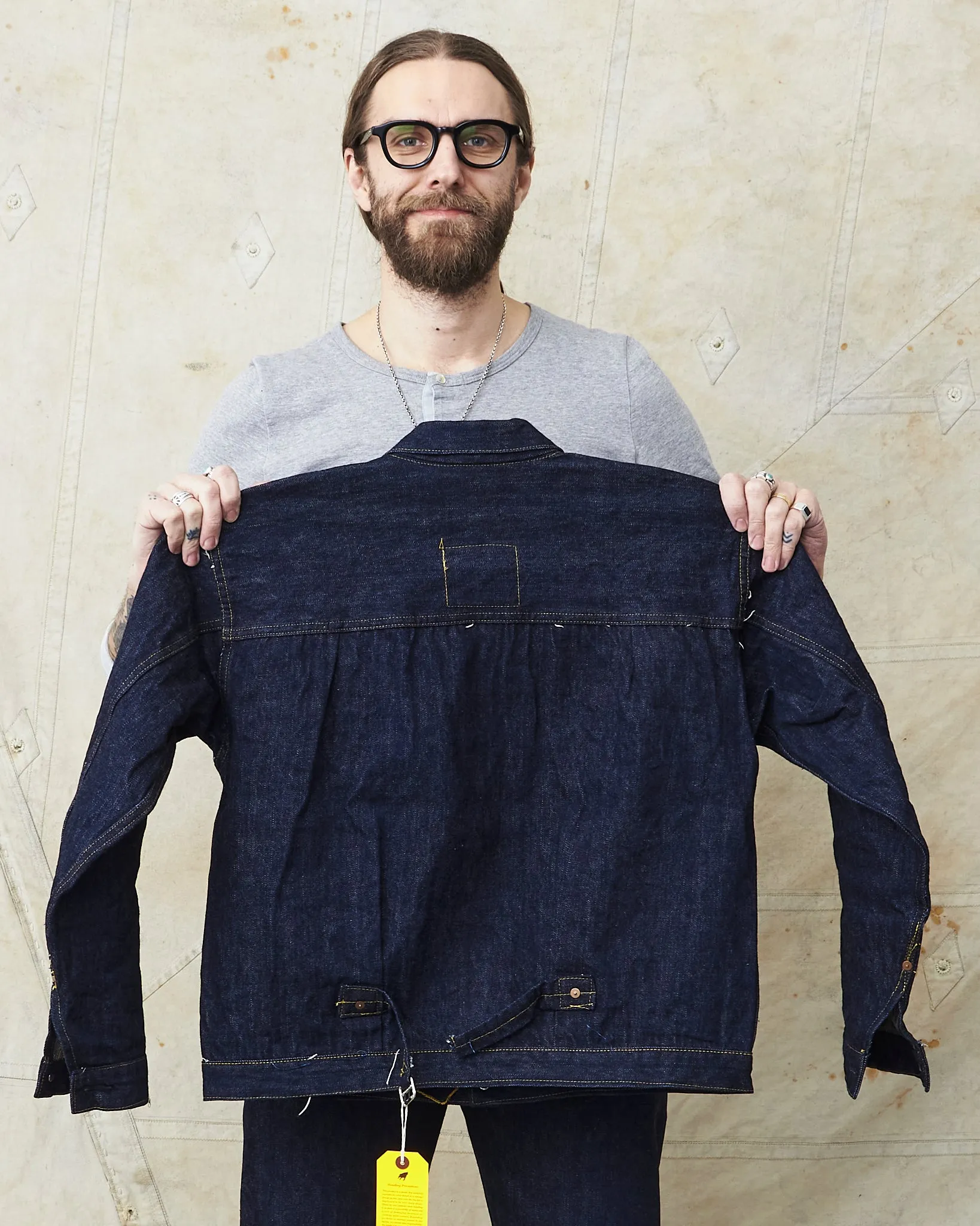 Sugar Cane & Co. Super "Denim" Collectibles #08 1943 Denim Blouse One Wash SC19008