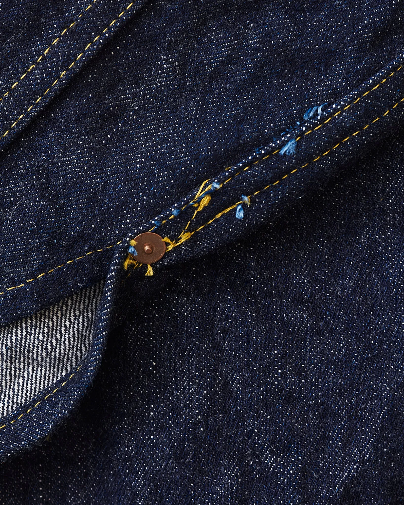 Sugar Cane & Co. Super "Denim" Collectibles #08 1943 Denim Blouse One Wash SC19008
