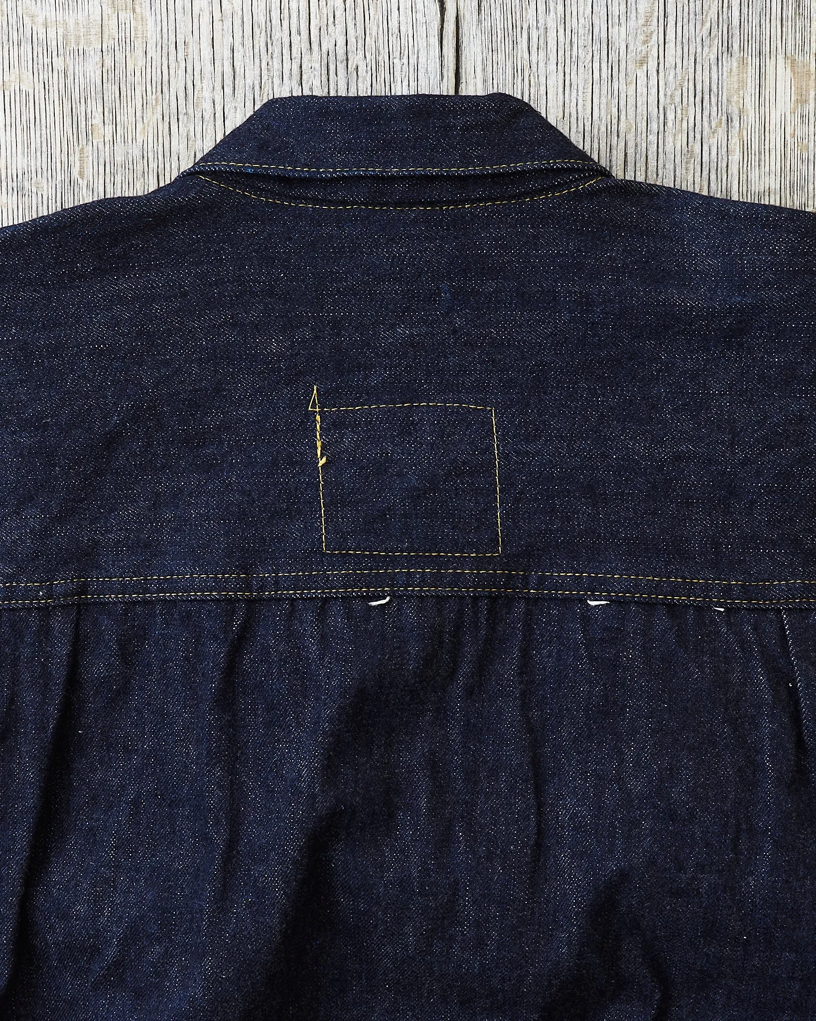 Sugar Cane & Co. Super "Denim" Collectibles #08 1943 Denim Blouse One Wash SC19008