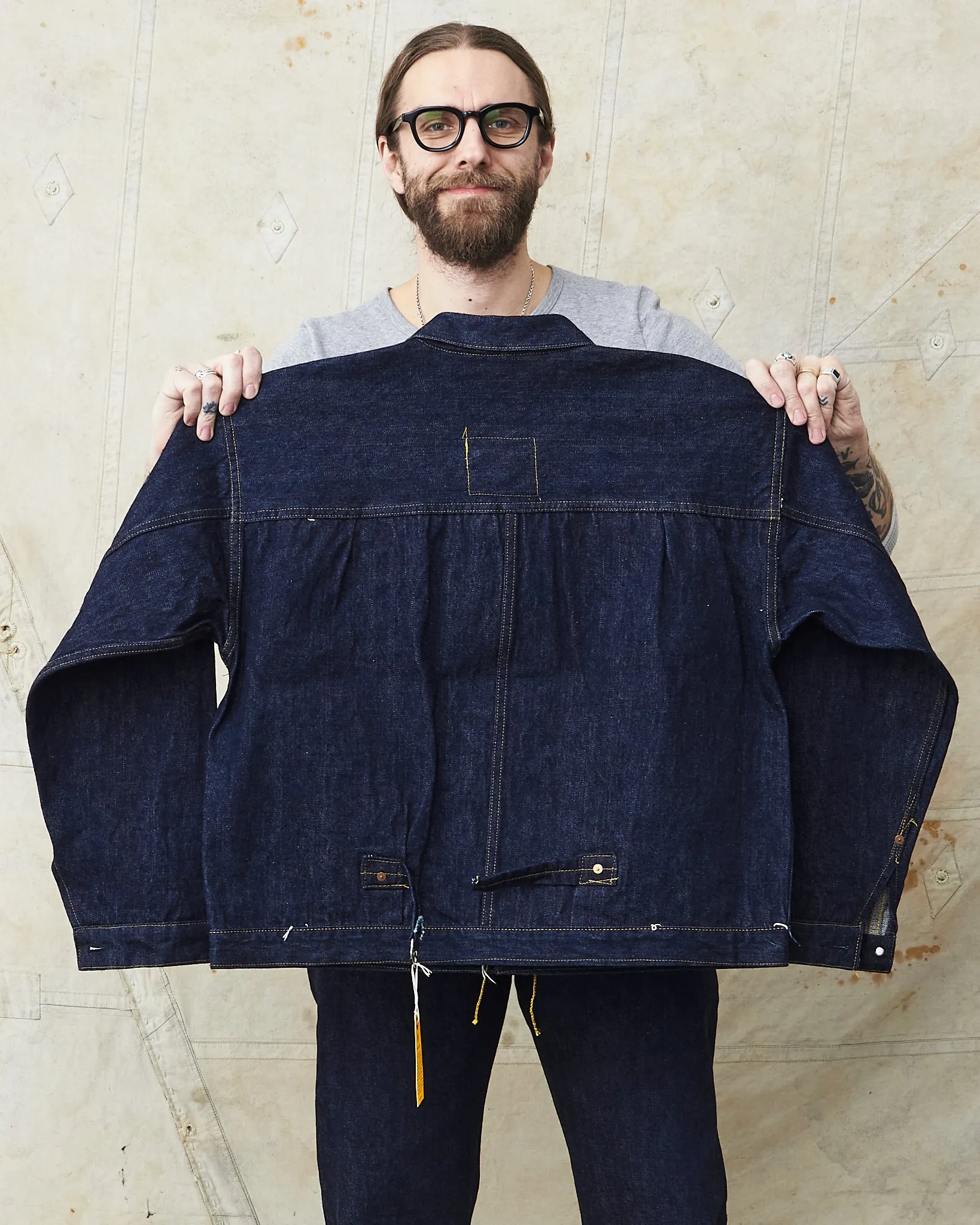 Sugar Cane & Co. Super "Denim" Collectibles #08 1943 Denim Blouse One Wash SC19008