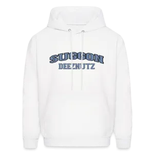 Suggon Deeznutz Hoodie (in Blue Ball Colors - Funny Sexual Humor)