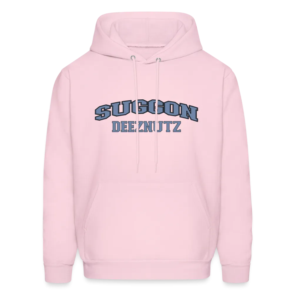 Suggon Deeznutz Hoodie (in Blue Ball Colors - Funny Sexual Humor)