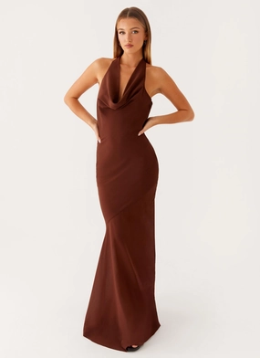 Relaxed Style Wear Sullivan Maxi Dress - Chocolate