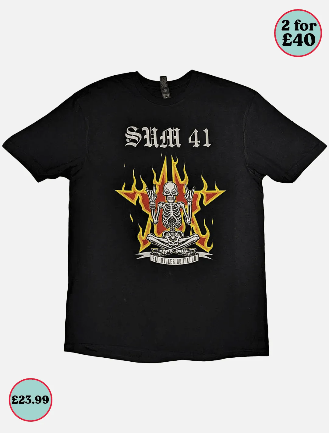 Sum 41 Does this look like all killer no Filler European Tour l Black