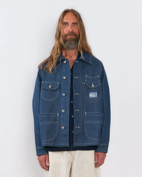 Circuit Jacket - Dark Denim Wonky-Wear Effortless Look