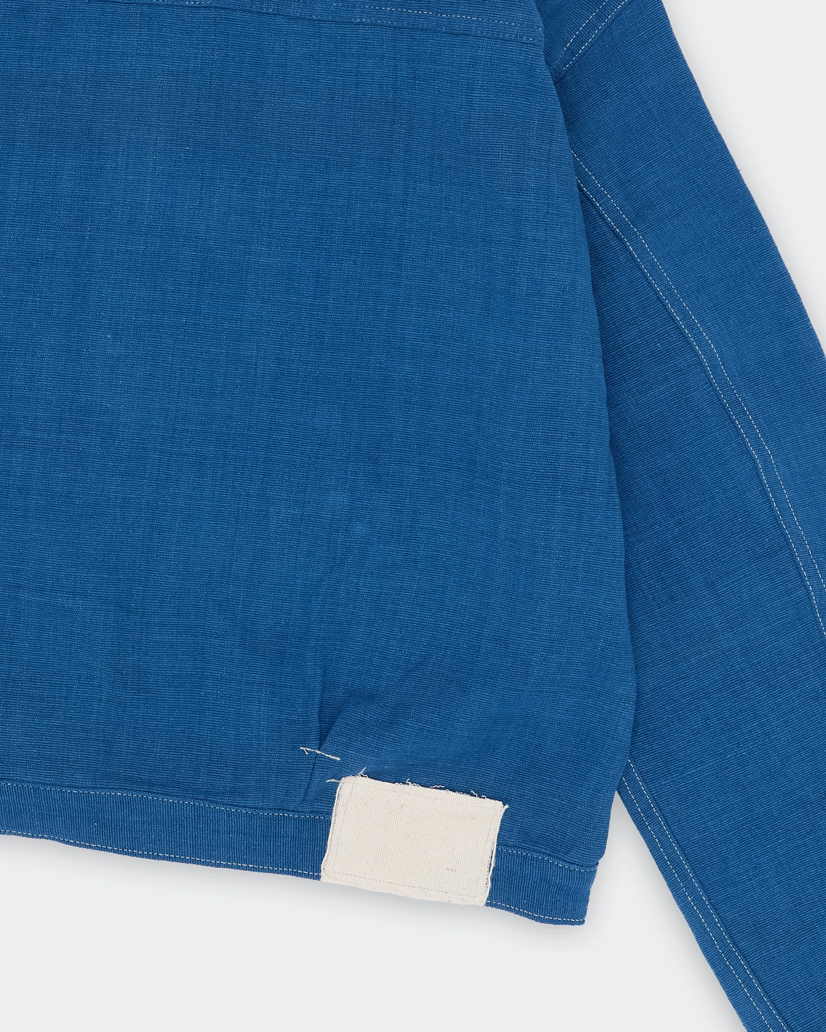 Sundae Jacket - Indigo Handloom Seamless-Look Chill Vibes