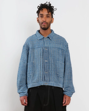 Elegant Line All Occasion Sundae Jacket - Indigo Wobbly Waffle