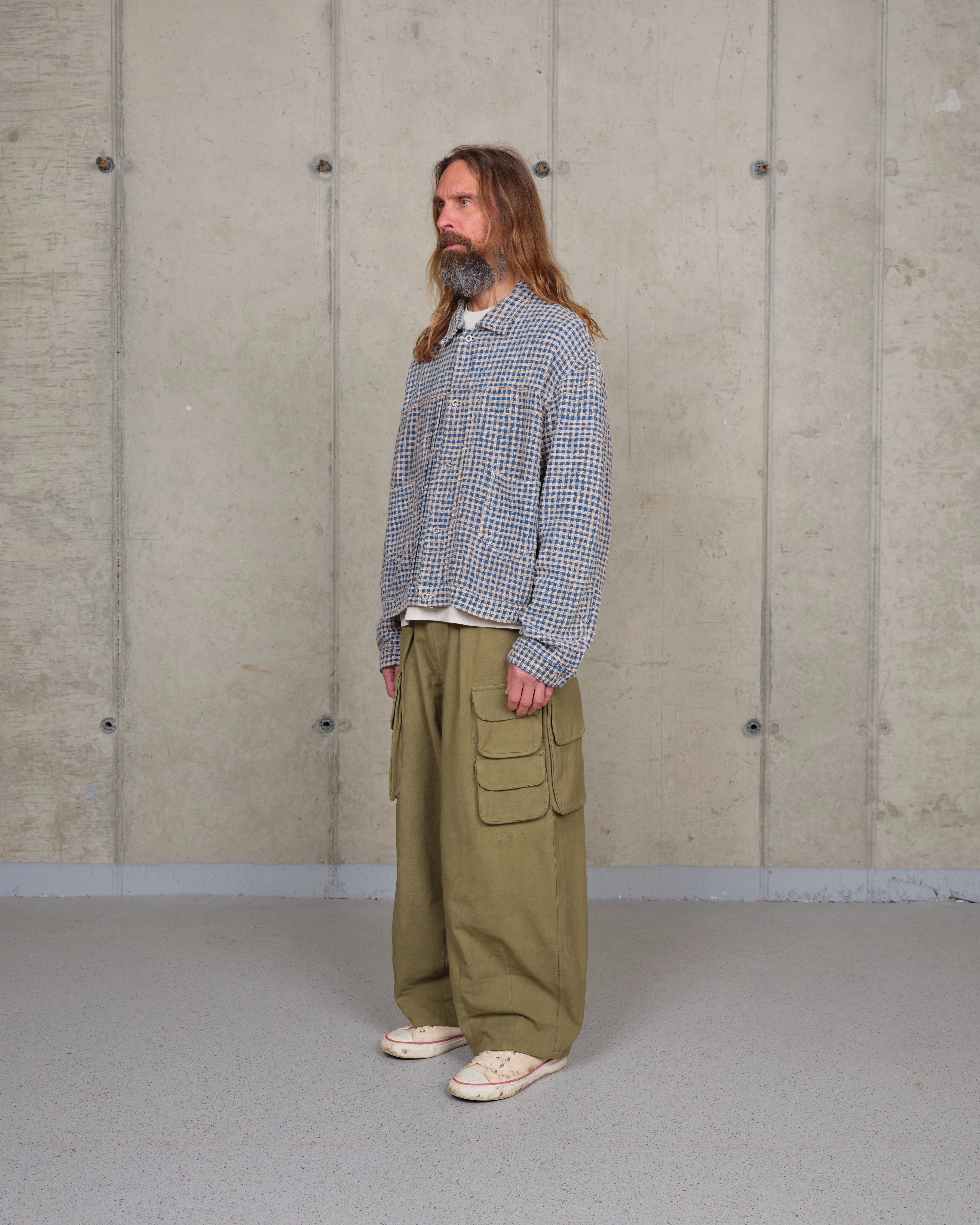 Sundae Jacket - Wobbly Waffle Sleek Outline