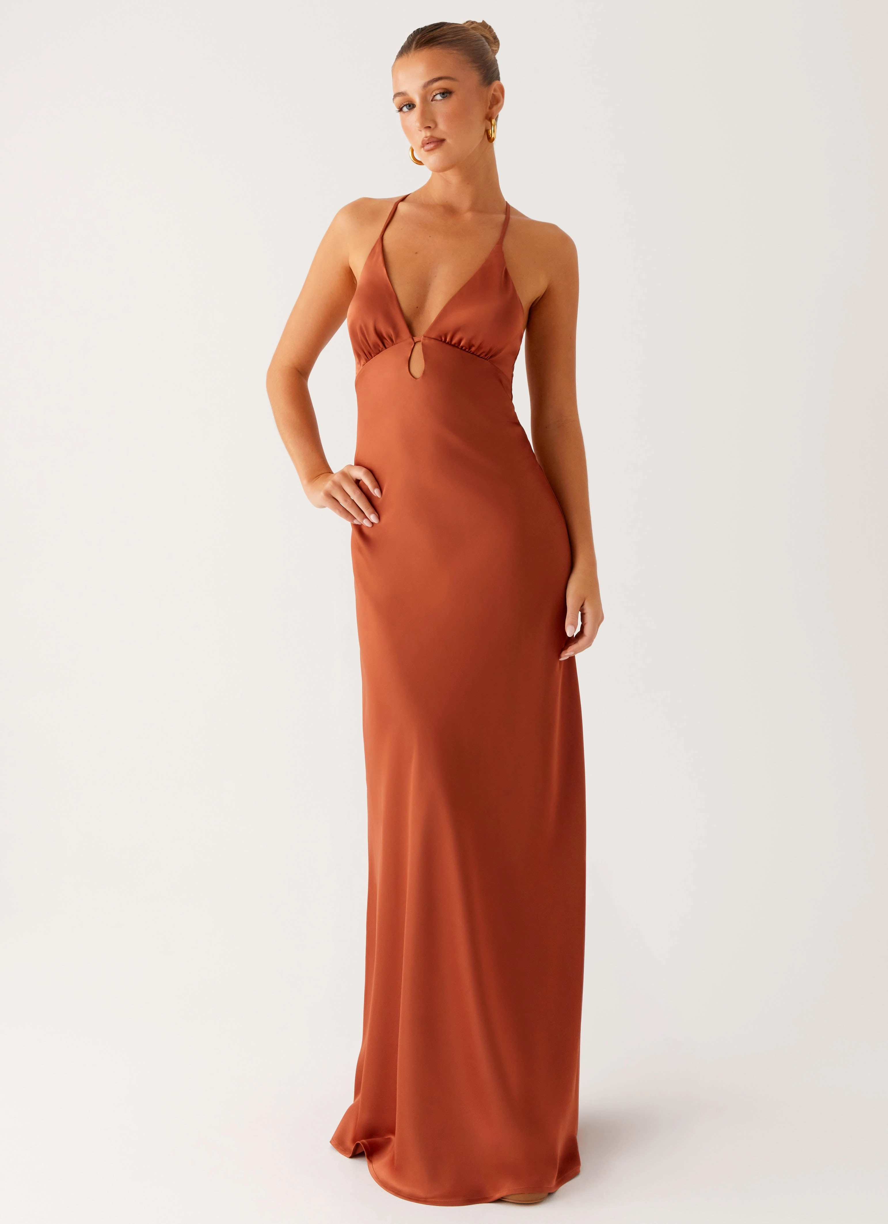 Sundowner Maxi Dress - Rust Gentle Look