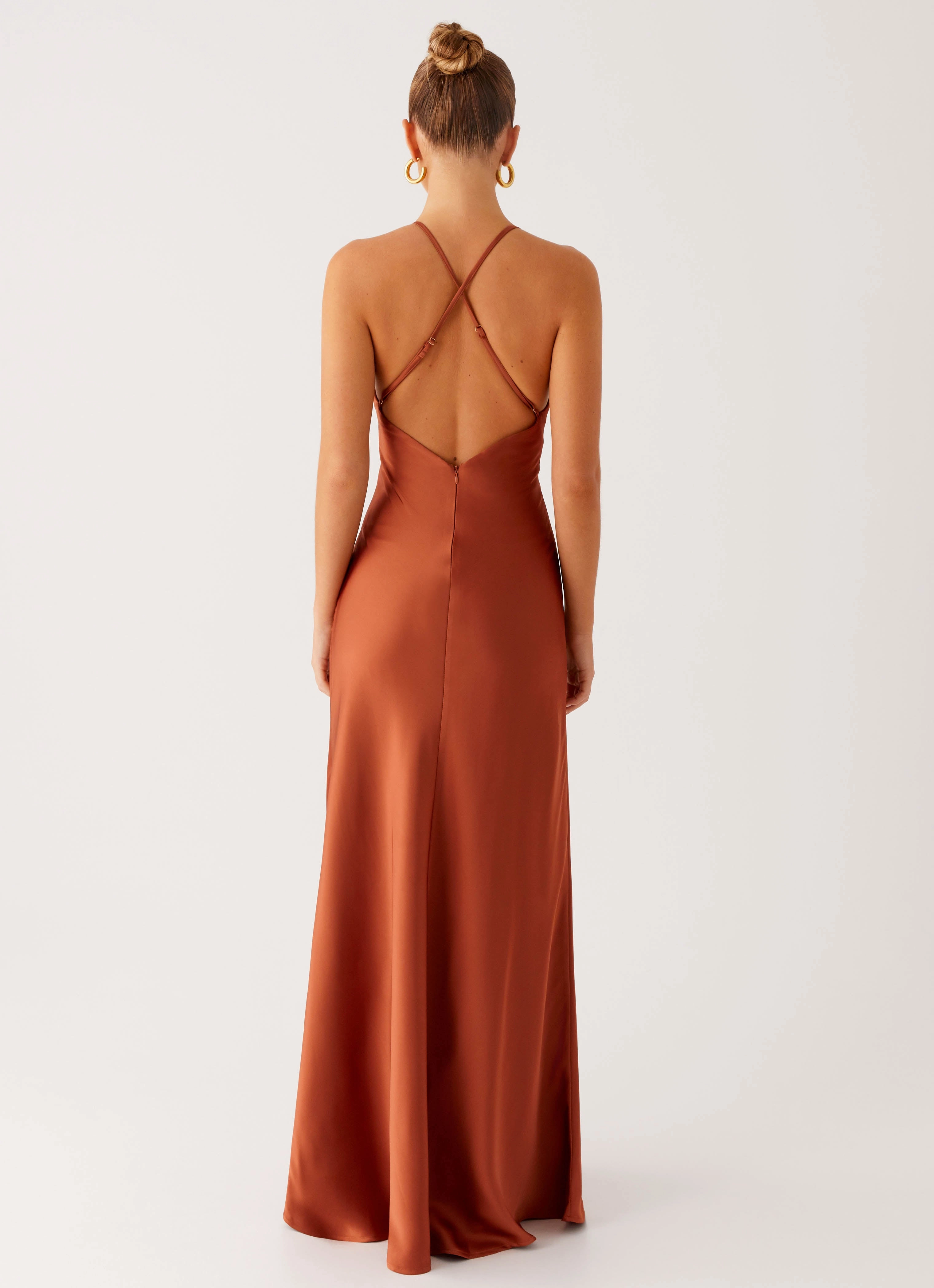 Sundowner Maxi Dress - Rust Smart Wear