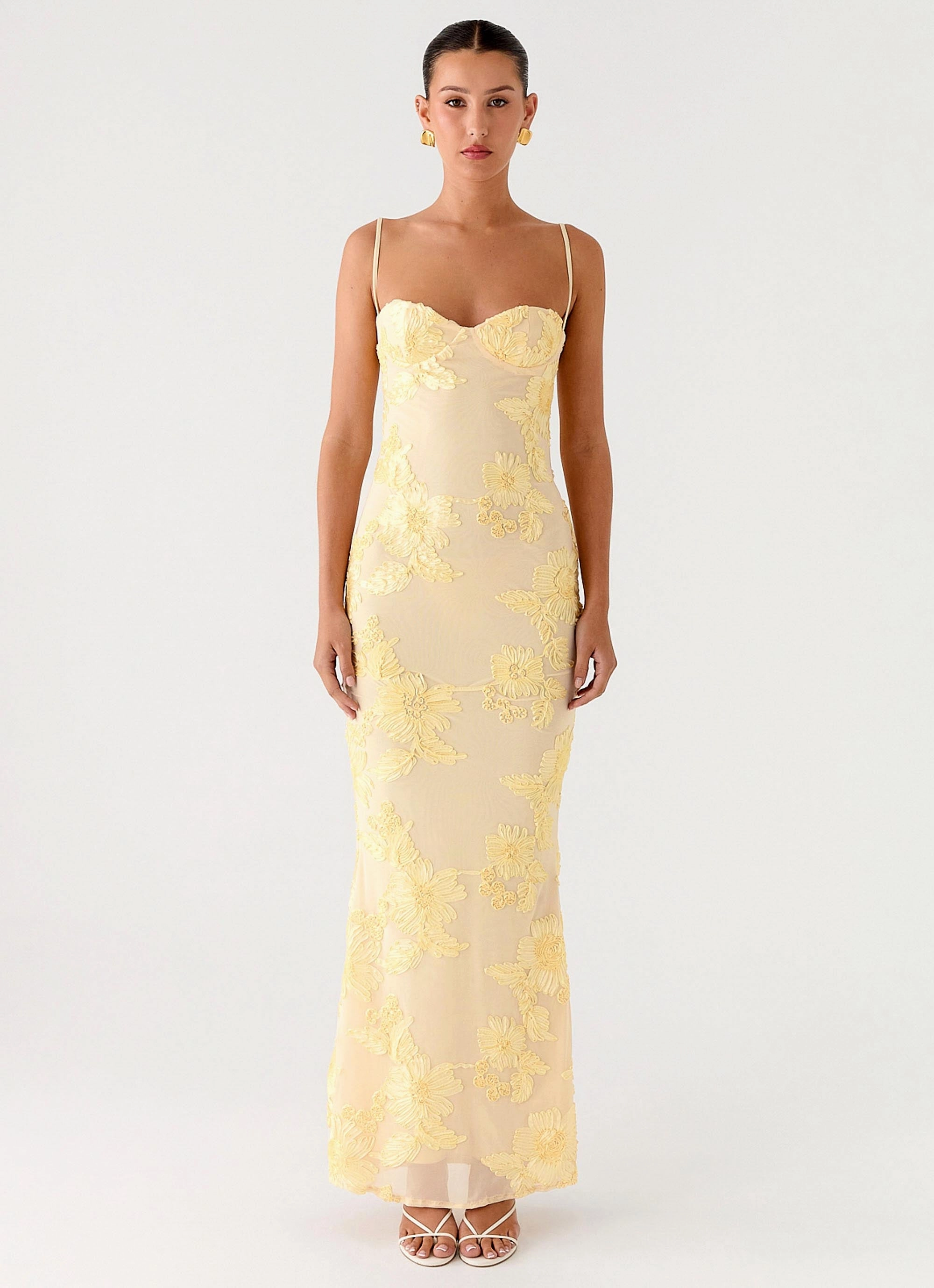 Fit Clean That Girl Maxi Dress - Lemon