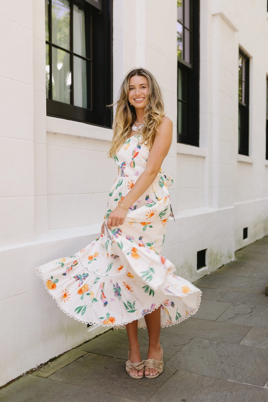 Sunshine Tropics Dress Mood Flex
