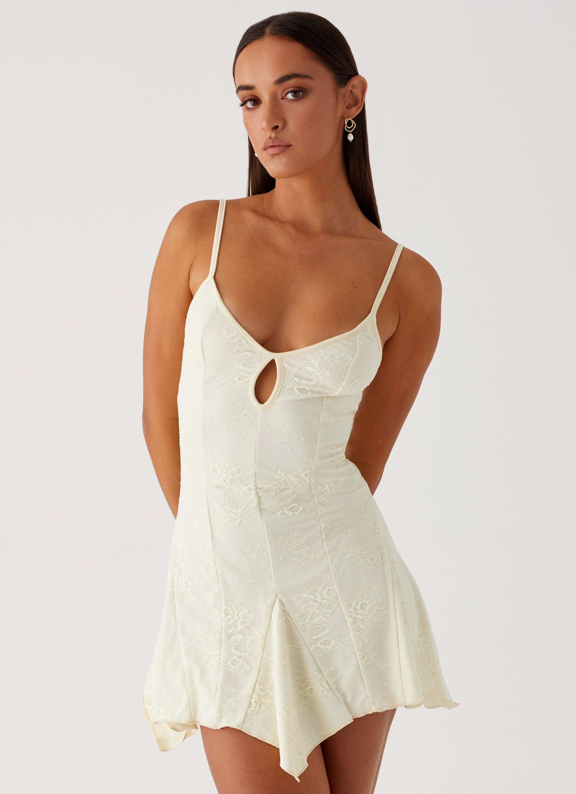 Surry Mini Dress - Yellow Perfect Layers