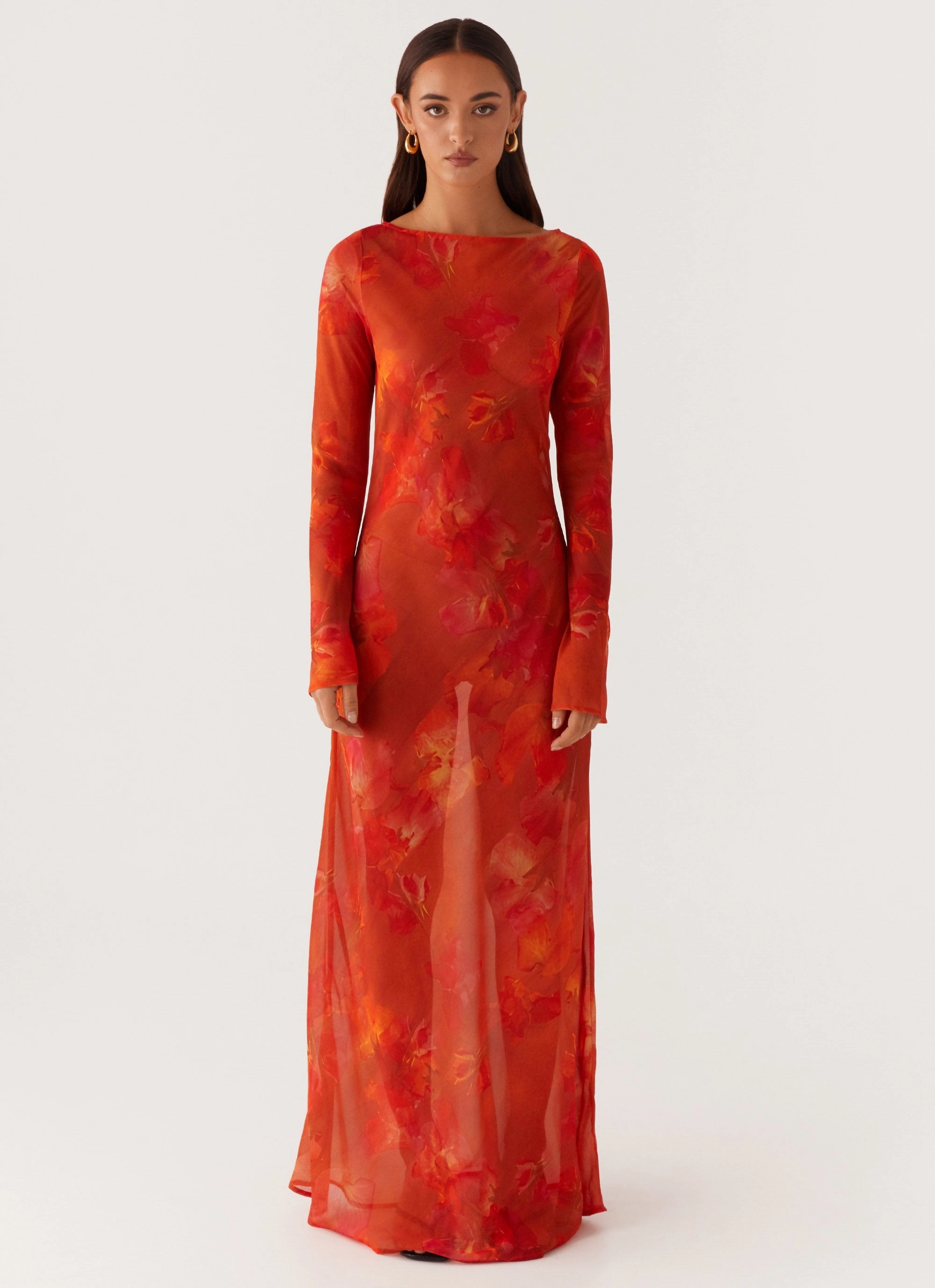 Lorde Maxi Dress - Amber Matte Look Relaxed Layers