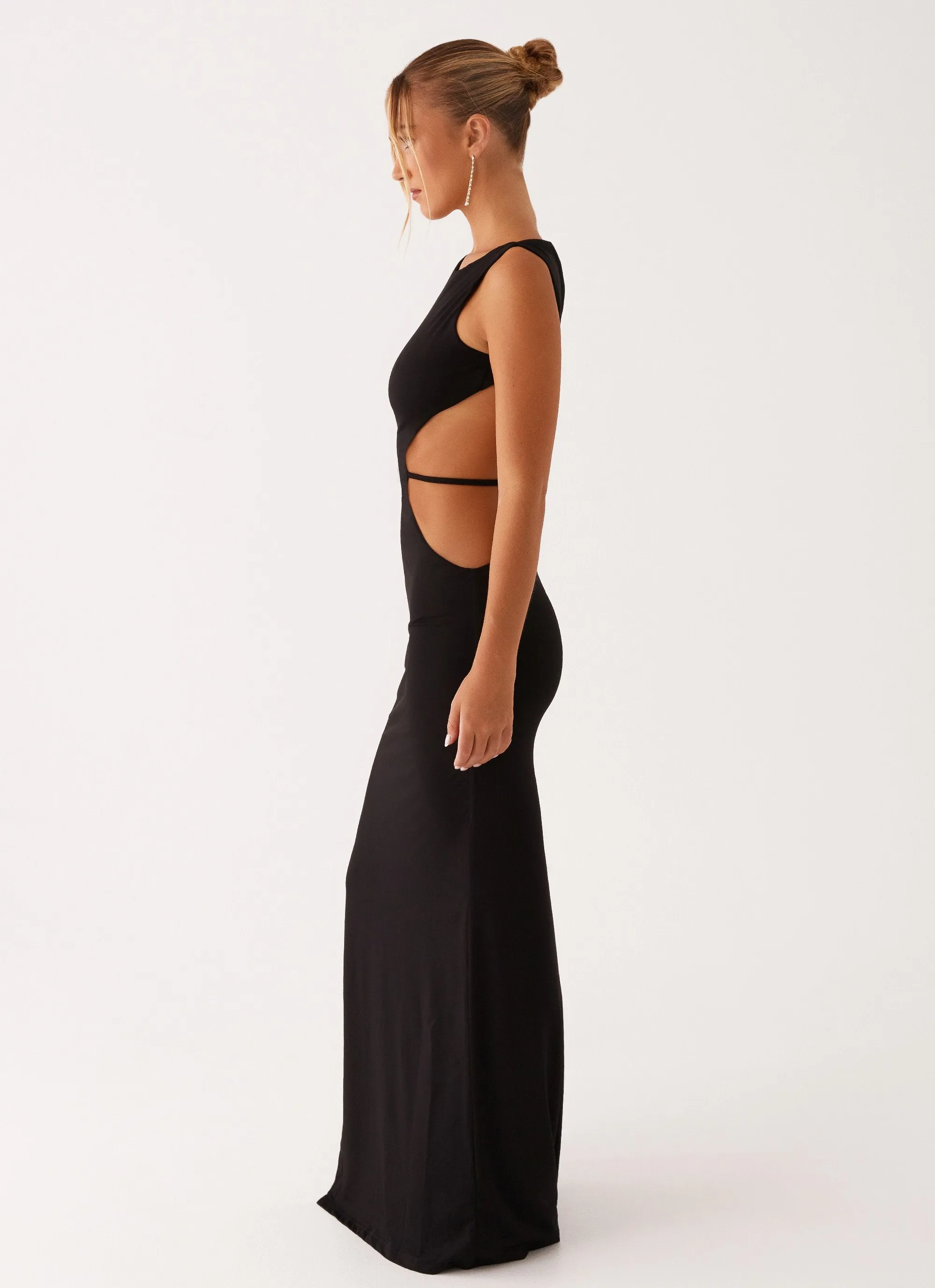 Sutton Maxi Dress - Black All Time Fit