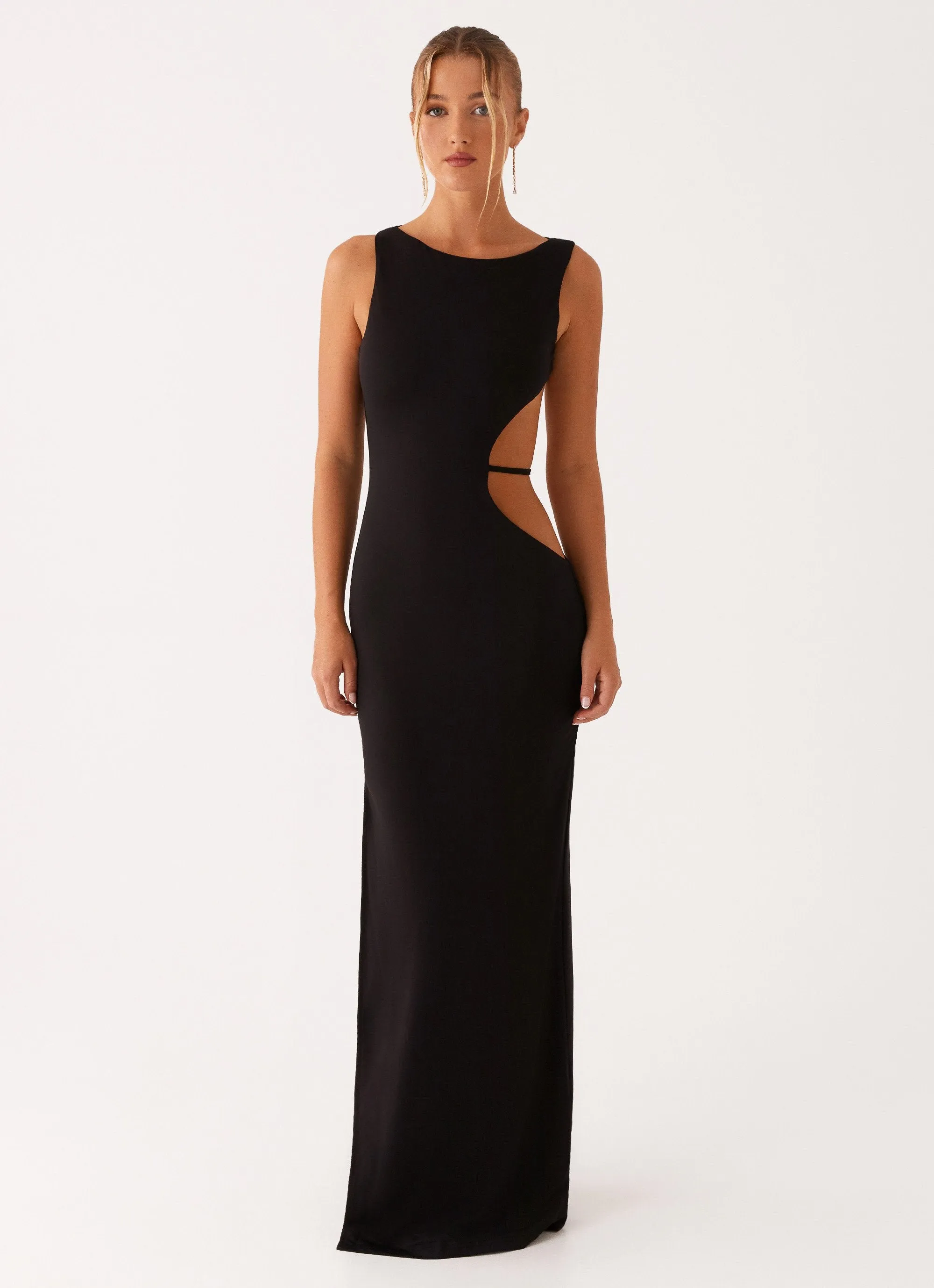 Sutton Maxi Dress - Black Japan Line