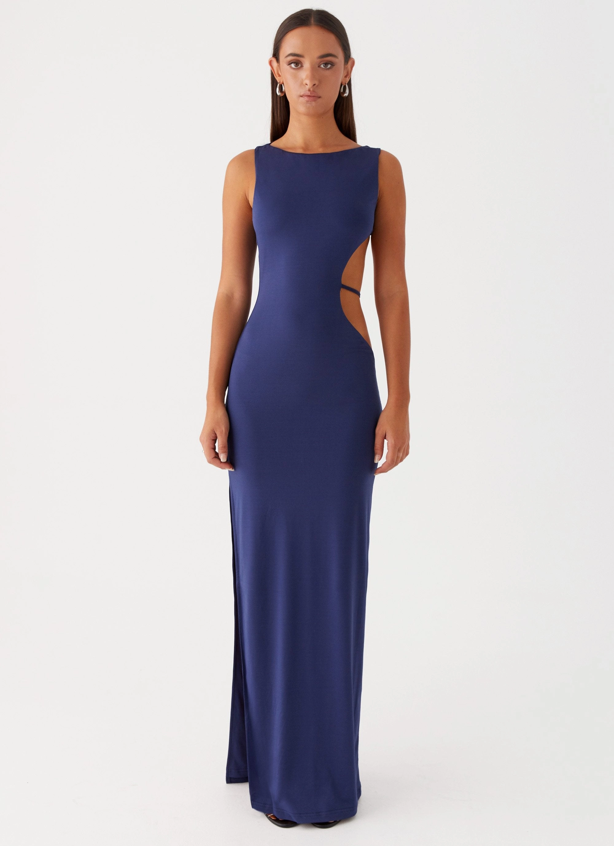 Sutton Maxi Dress - Navy Dreamy Simplicity