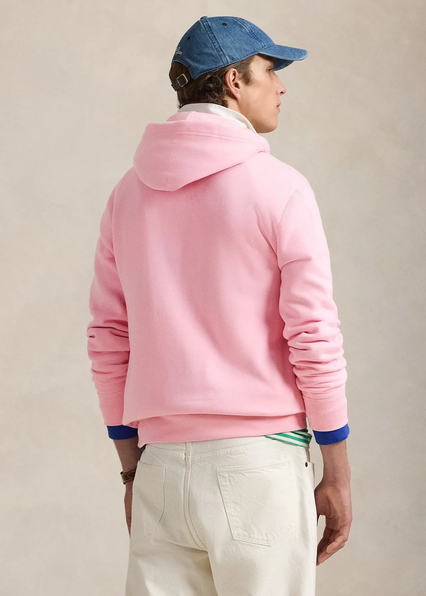 Sweat à capuche Ralph Lauren rose