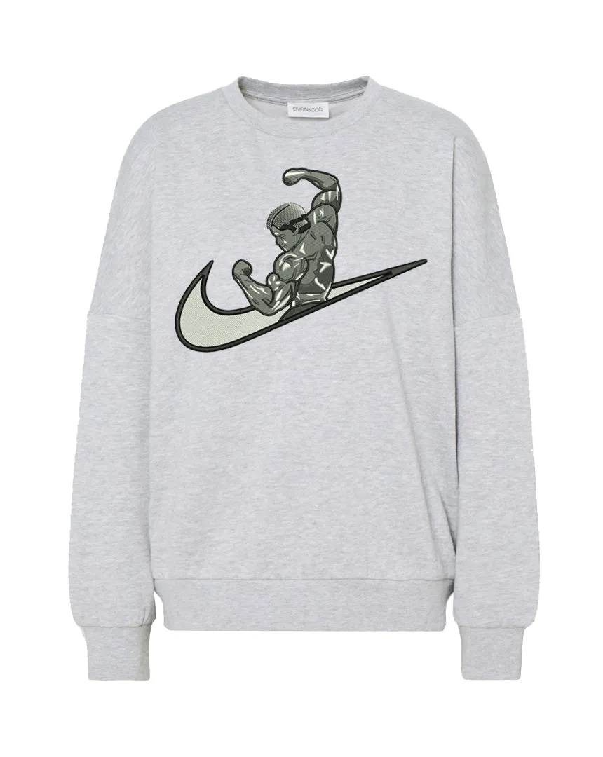 Sweatshirt Gym Armold 2 Grey