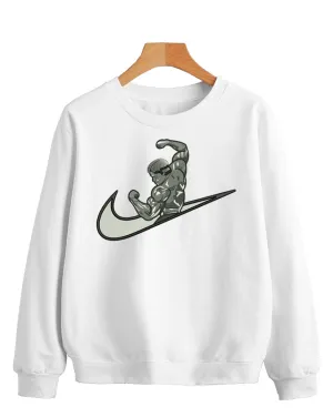 Sweatshirt Gym Armold 2 White