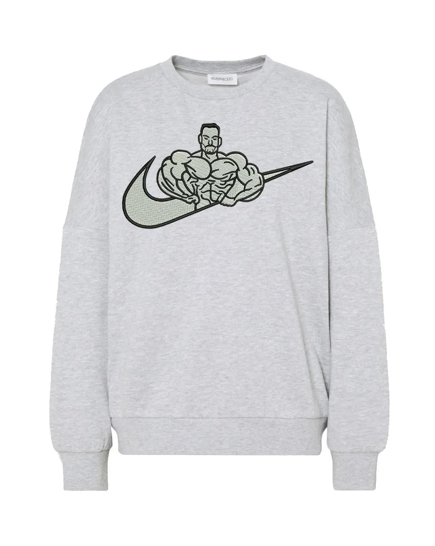 Sweatshirt Gym Chris Bumstead Grey