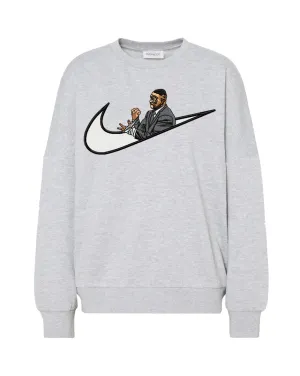 Sweatshirt Gym Mike Tyson Grey