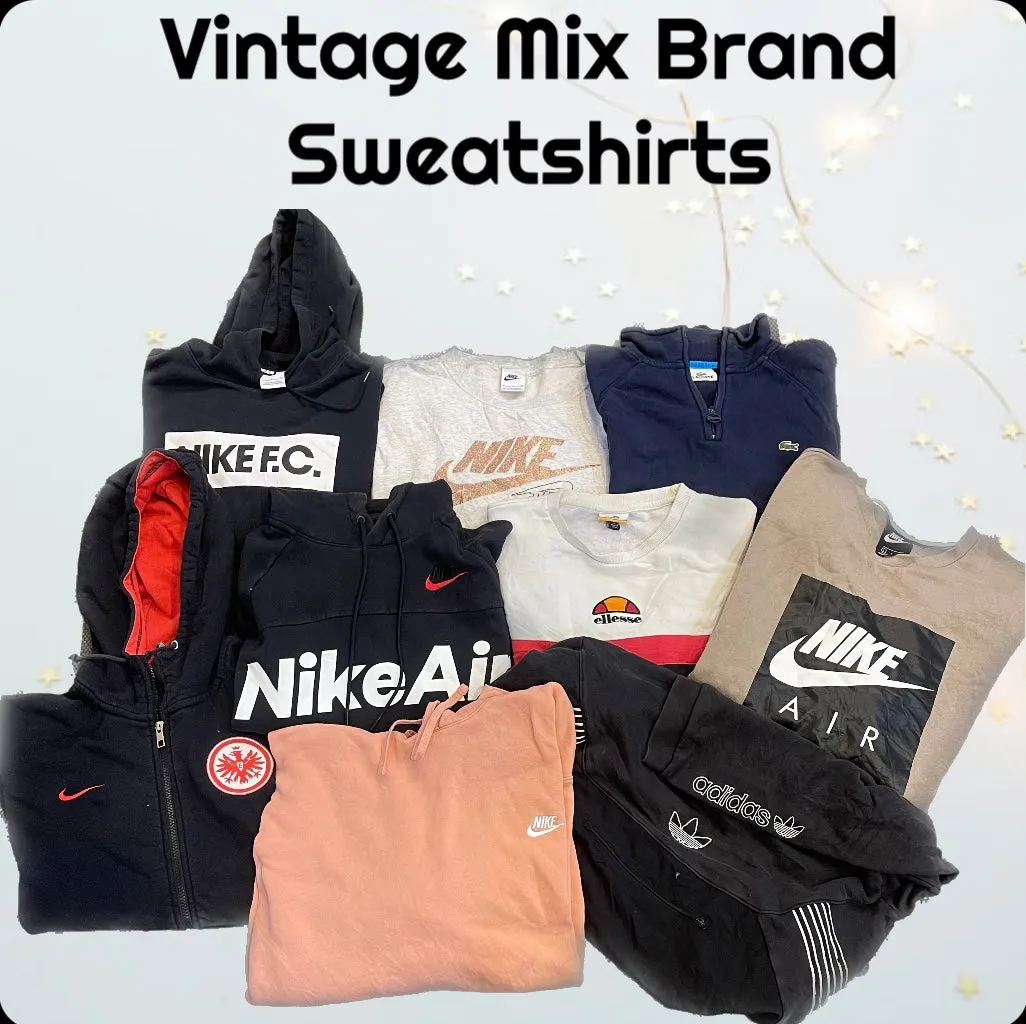 Sweatshirts premium brands tommy hilfiger nike adidas etc