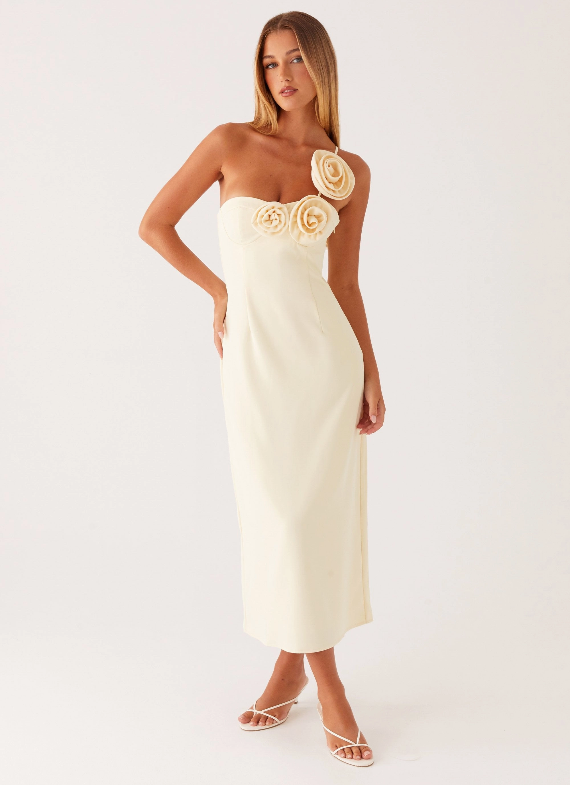 Sweetpea Midi Dress - Yellow Perfect for Travel Subtle Detail