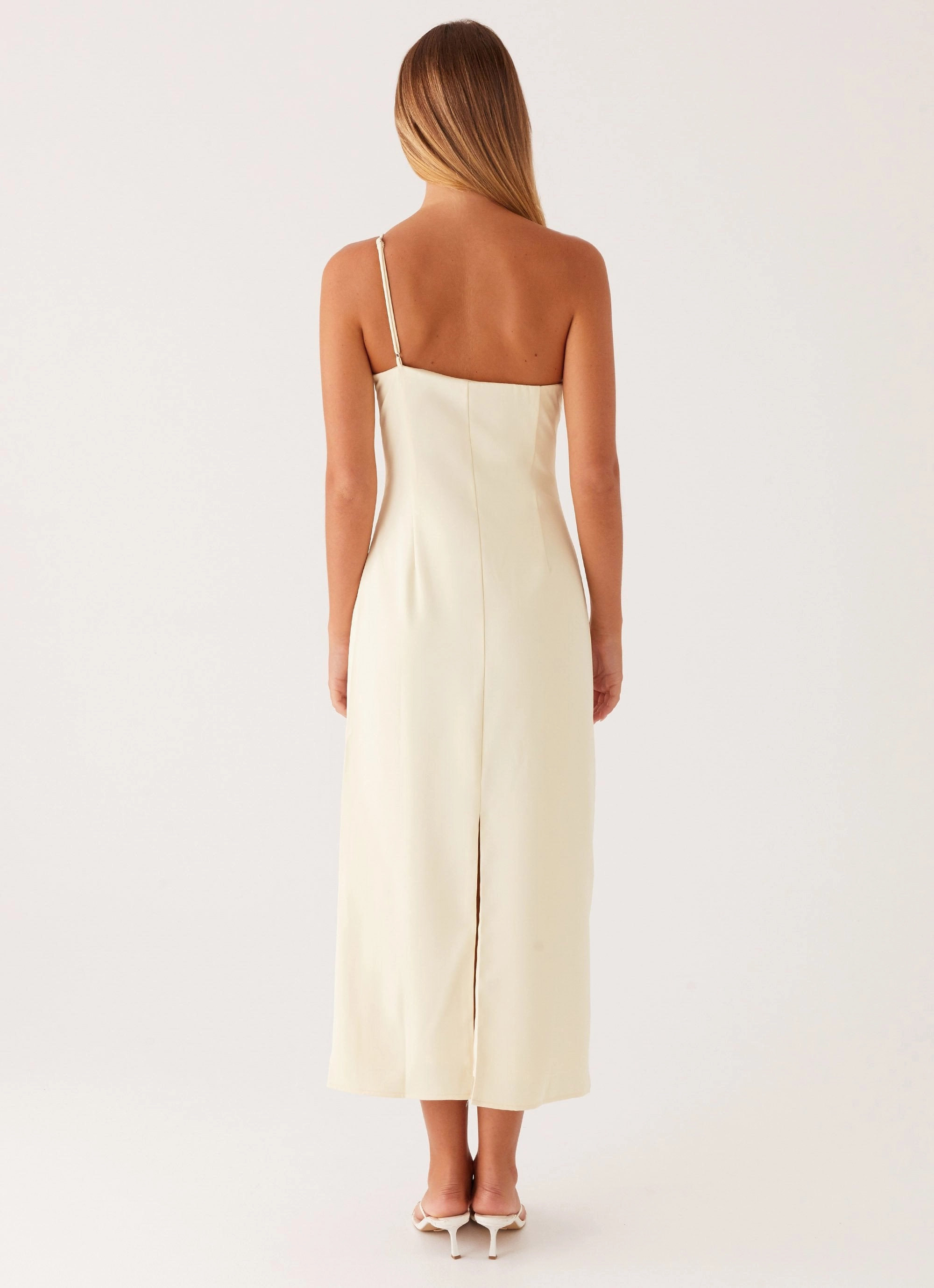 Subtle Glow Sweetpea Midi Dress - Yellow
