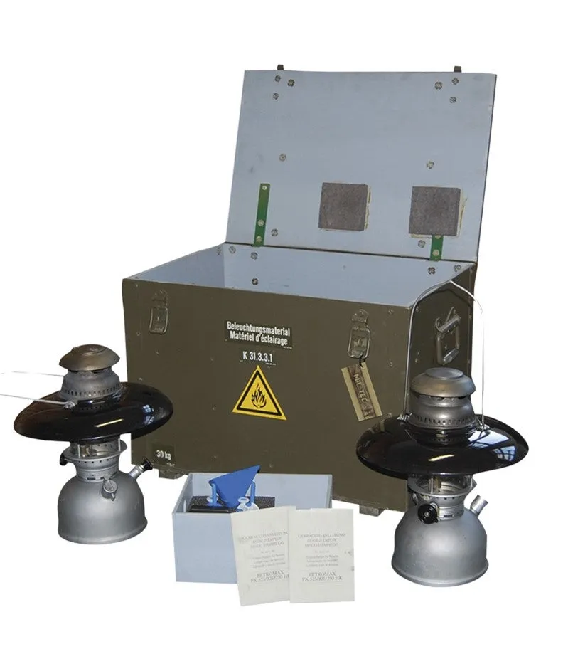Swiss Petromax Lantern Set