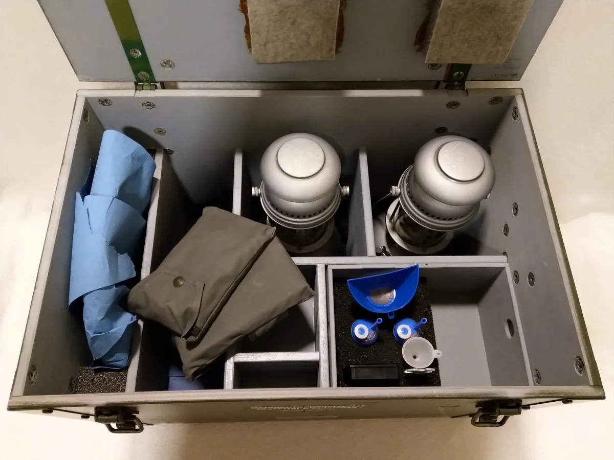 Swiss Petromax Lantern Set