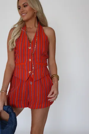 Sporty Sweatshirt Comfortable Cotton Ophelia Halter Top(FINAL SALE)