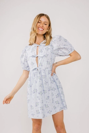 Waiting for Spring Dress Sleek Waist Design Fit Soft Harmony