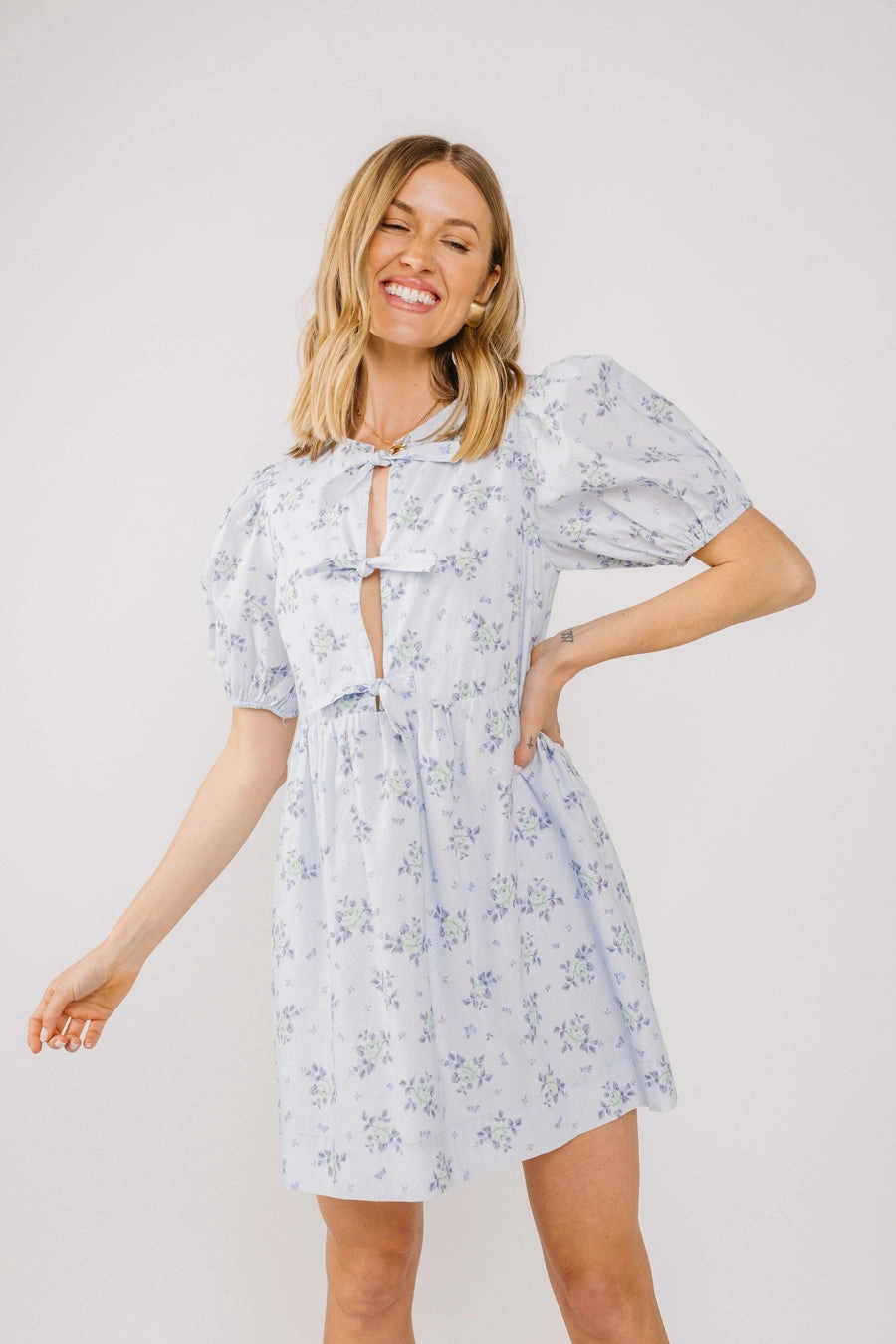 Fit Easy Shape Retention Waiting for Spring Dress