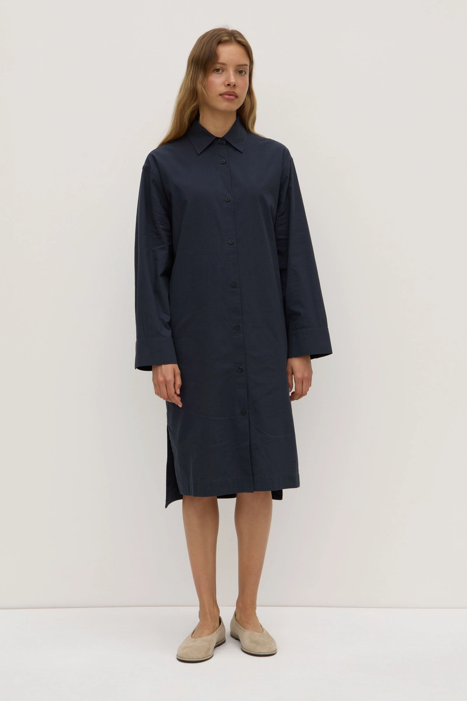 Tammy Shirt Dress Statement-Buttons
