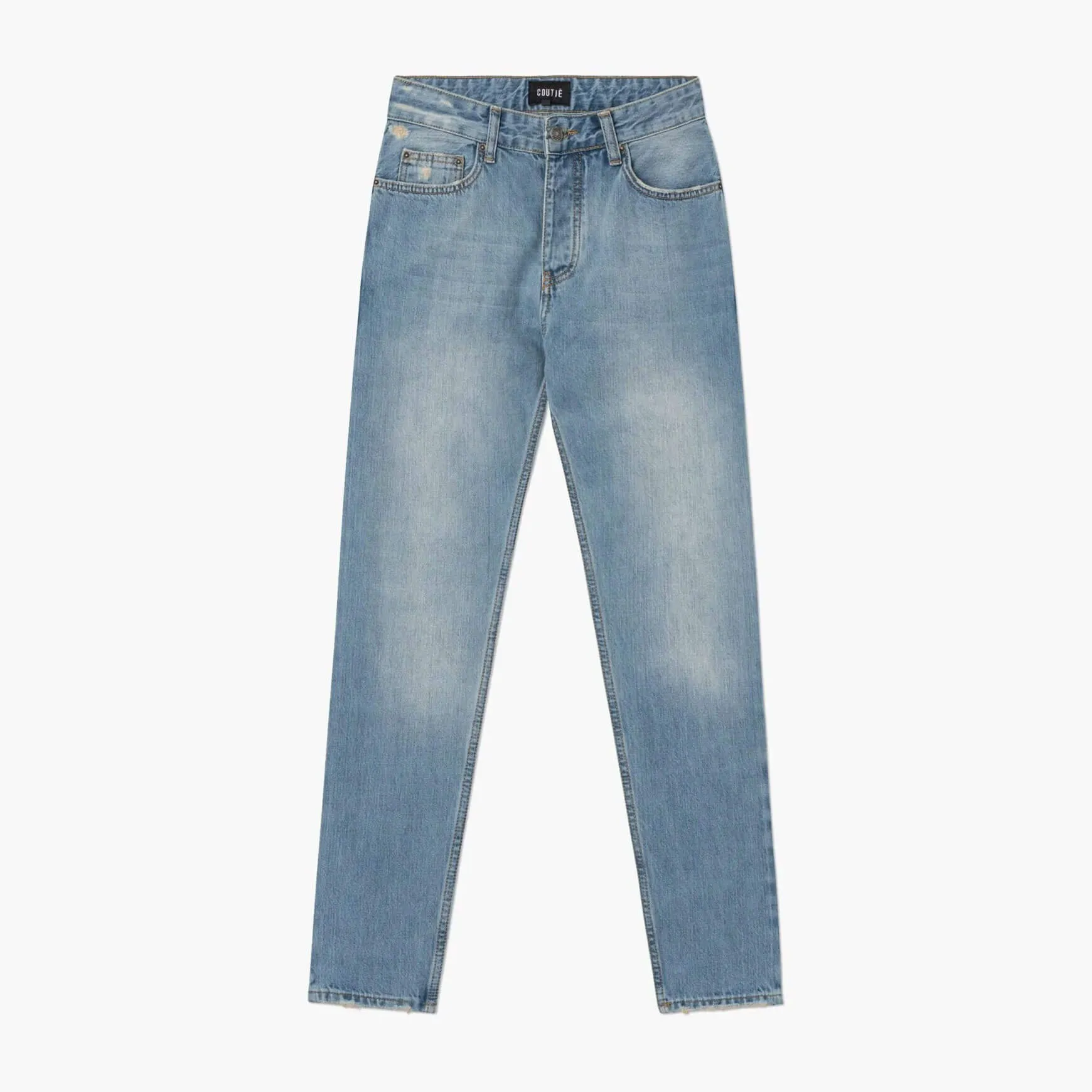 Tapered Selvedge Denim Light Blue