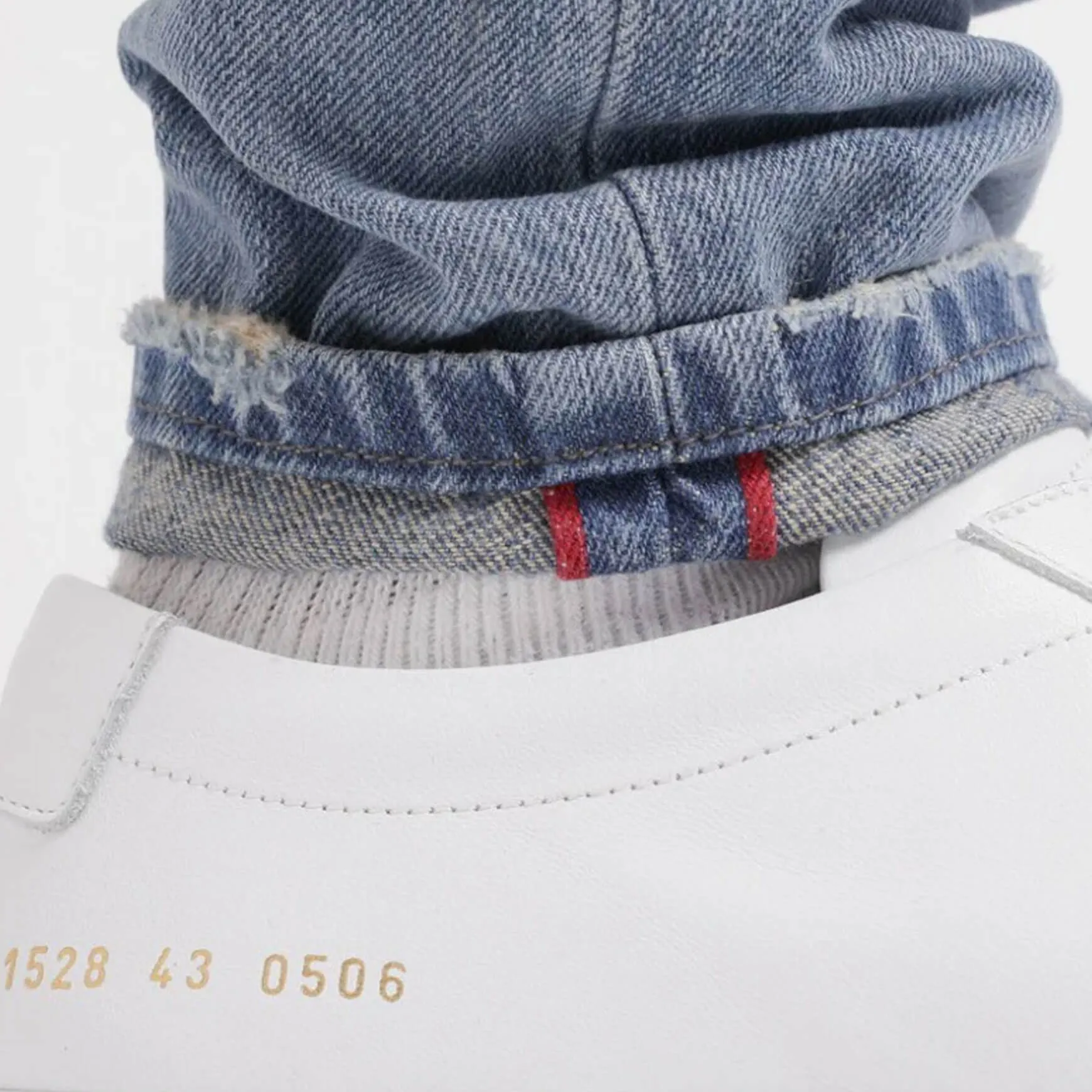 Tapered Selvedge Denim Light Blue