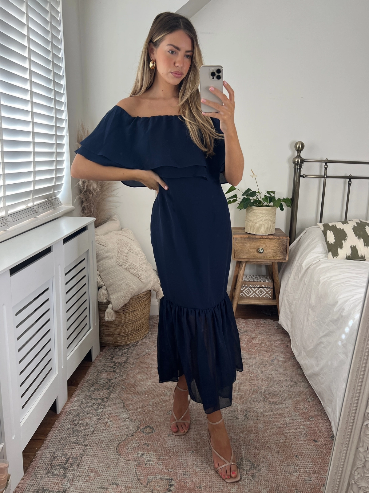 Tara Bandeau Dress / Navy Chic Harmony Fall Ready
