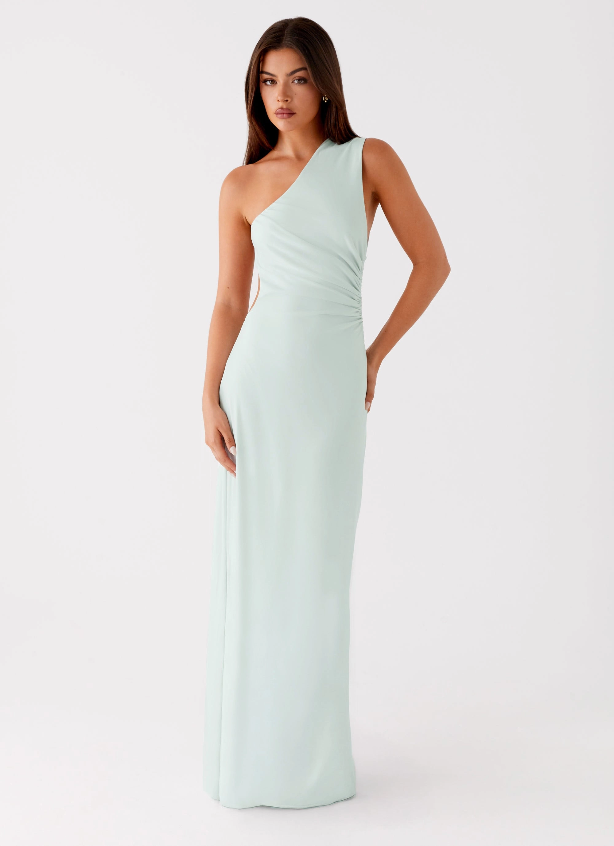 Taurus Maxi Dress - Mint Soft Layering