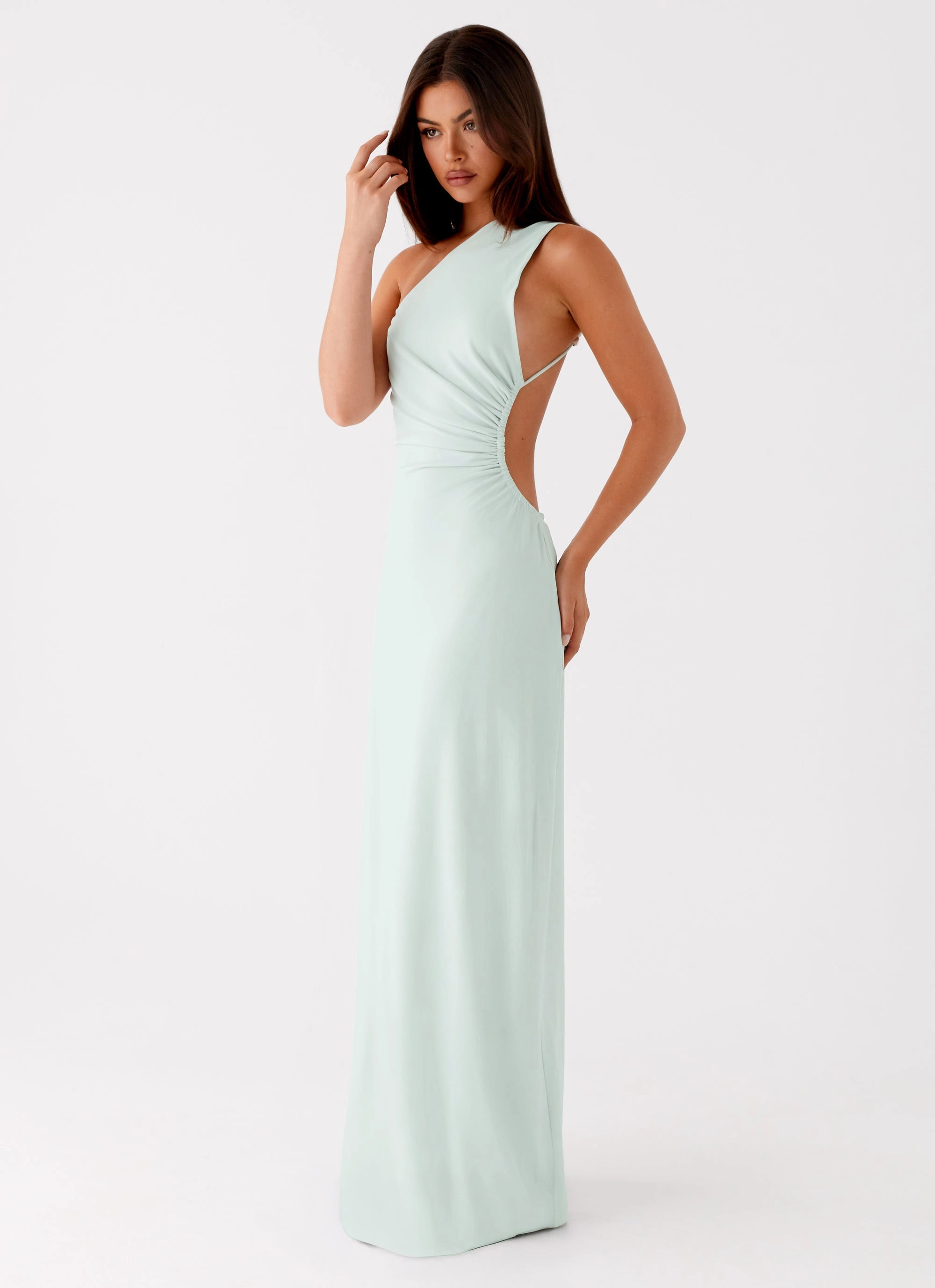 Tie-Detail Taurus Maxi Dress - Mint