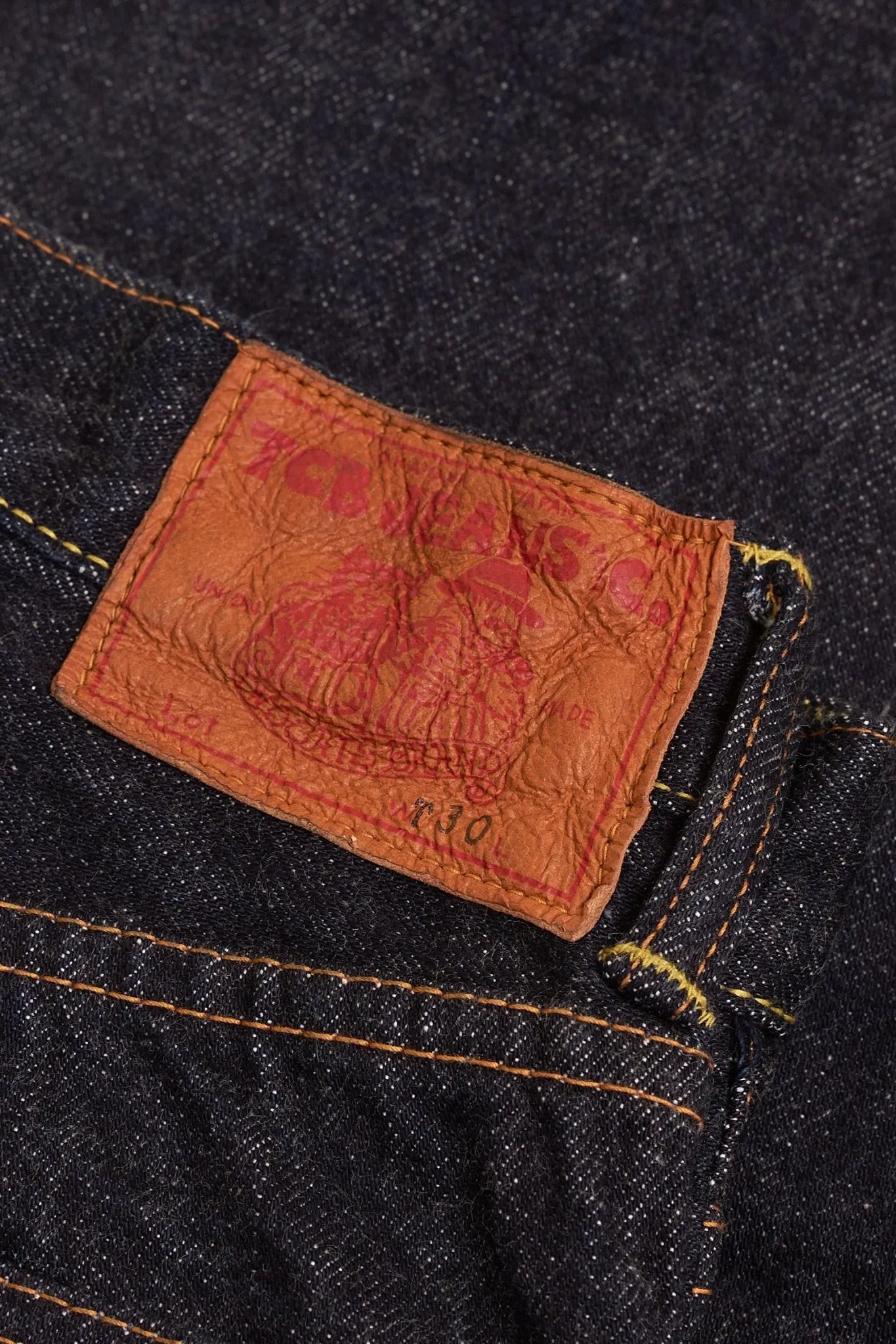 TCB Jeans Slim T 50's XX Medium Rise Slim-Tapered Denim - 13.5oz