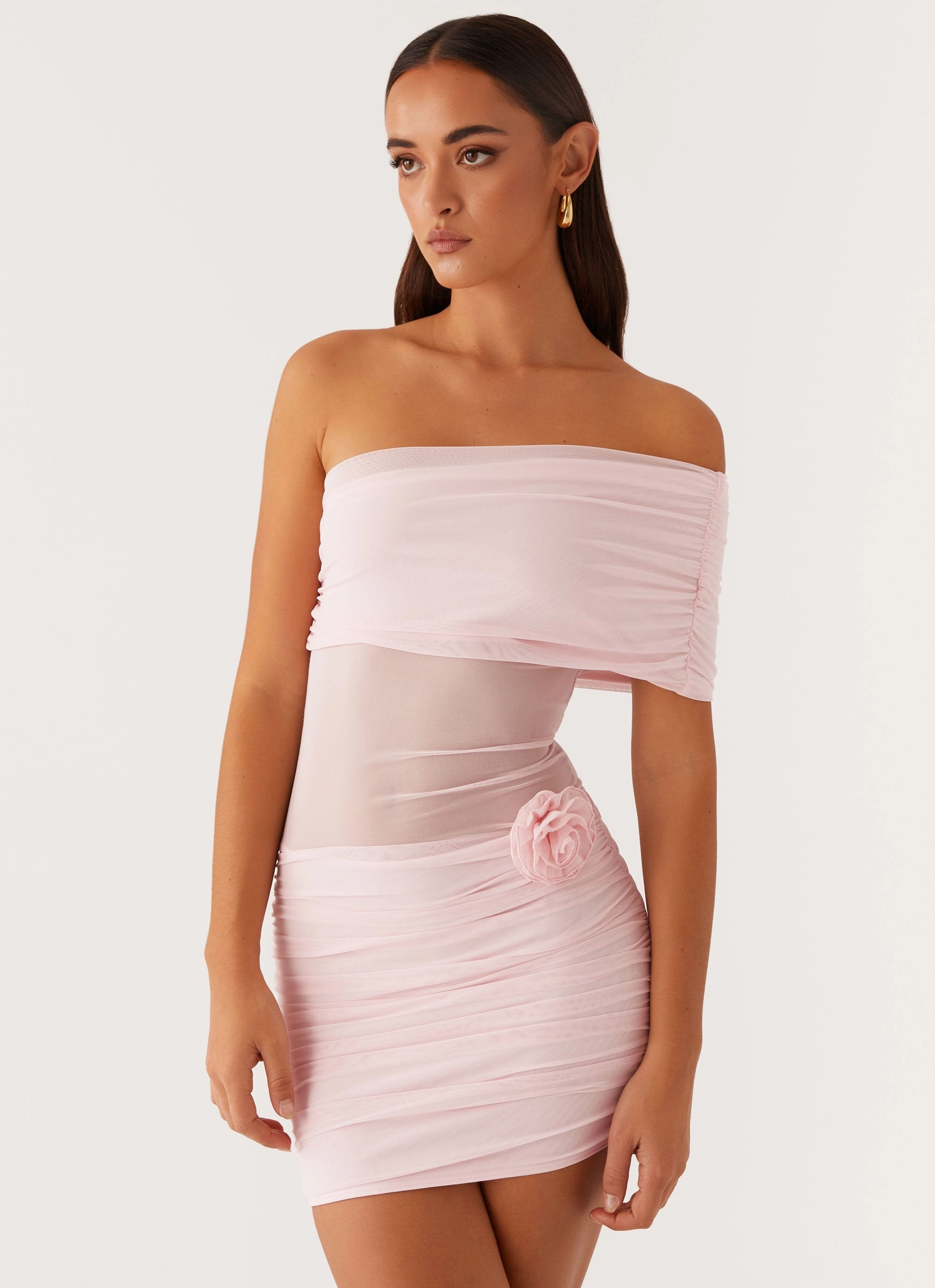 Soft Harmony Teyana Mini Dress - Pink