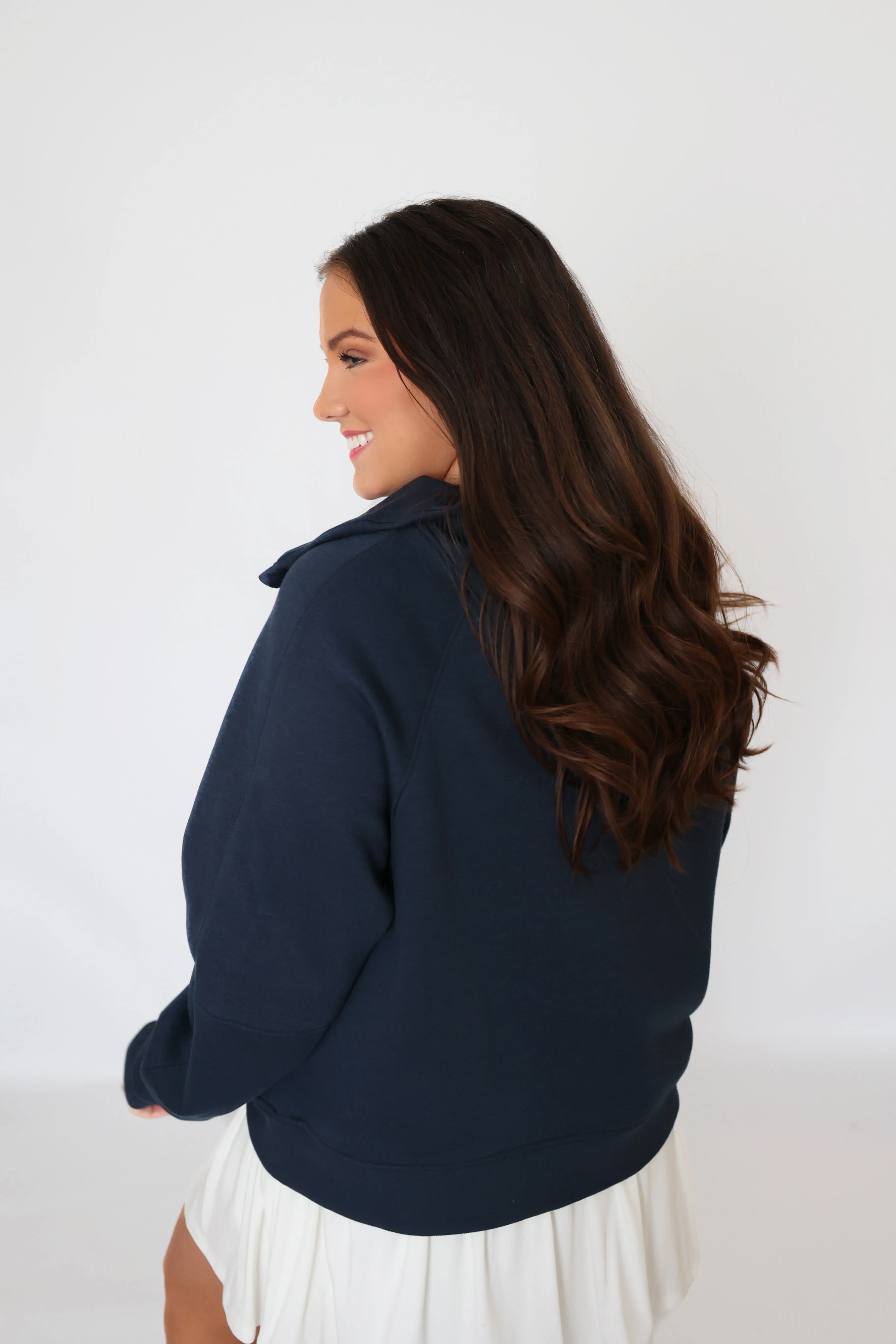 Casual Tank Mollie Half Zip Pullover