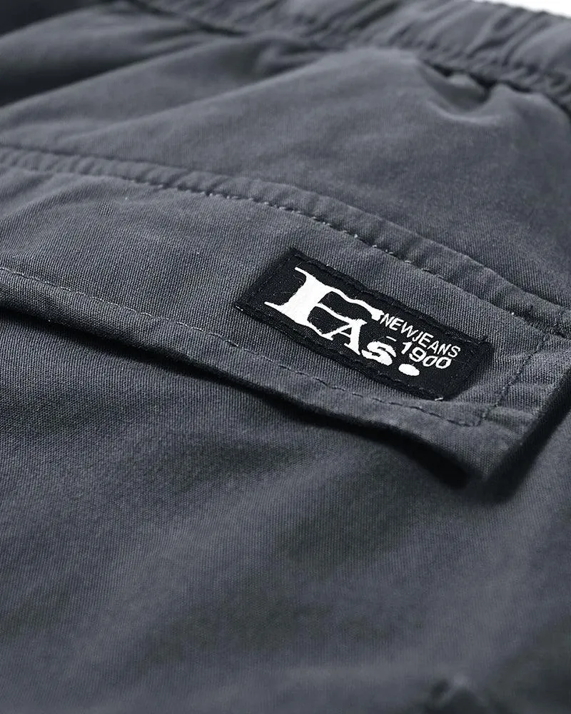 Techwear Reflective Cargo Shorts