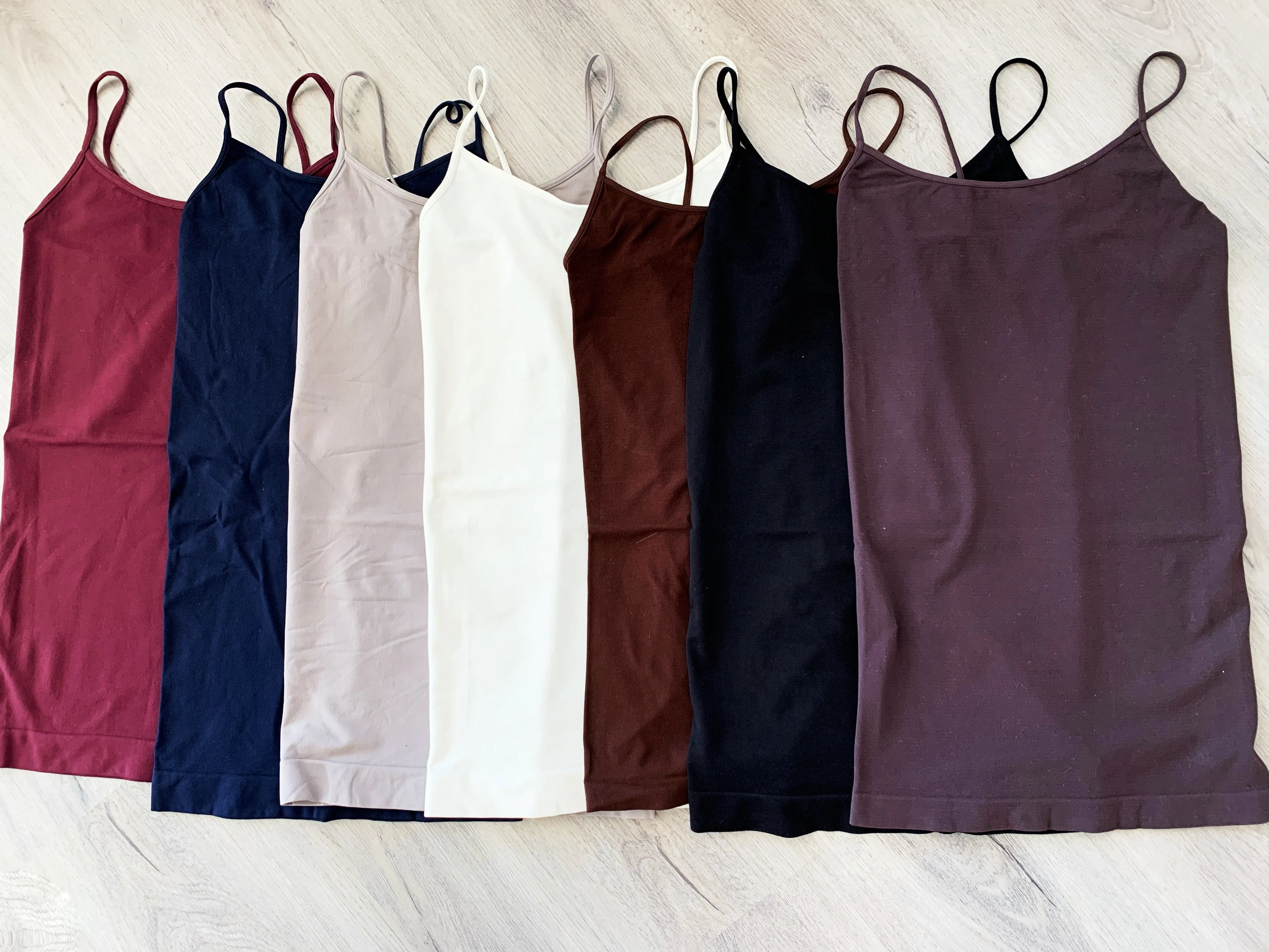 Tees By Tina Seamless Cami Recycled Polyester Fabric
