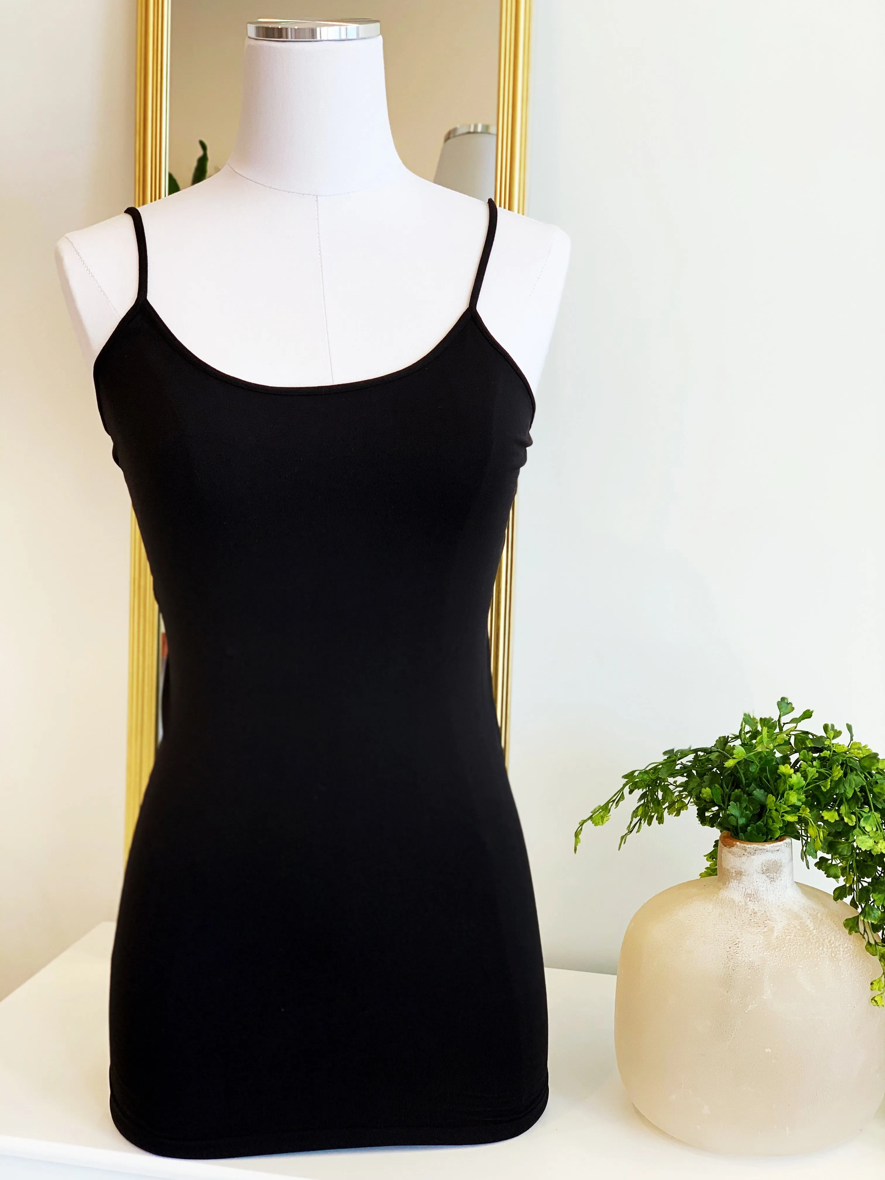 Anti Odor Finish Tees By Tina Seamless Cami