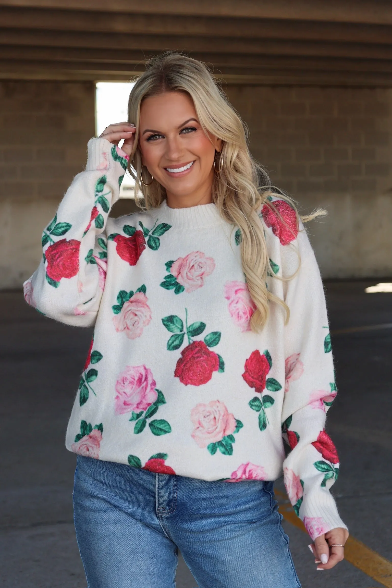 English Rose Sweater SustainableBlend